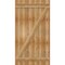 Ekena Millwork Joined Board-n-Batten Shutters w/Z-Bar, Rough Sawn Western Red Cedar, 32 1/4W x 60H, PR RBJ06Z32X060RWR - alternate 2